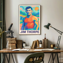 Jim Thorpe Athletic Legend Poster