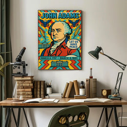 John Adams 2nd President Poster PosterGoat