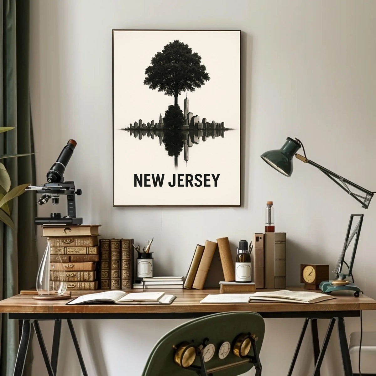 New Jersey Reflections Poster