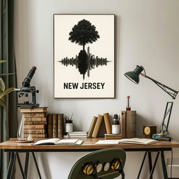 New Jersey Reflections Poster
