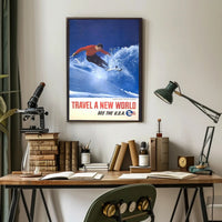 Adventure Awaits in Aspen Poster PosterGoat