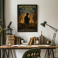 Battlefields Of Valor The American Poster