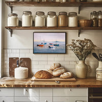 Serene Harbor Poster