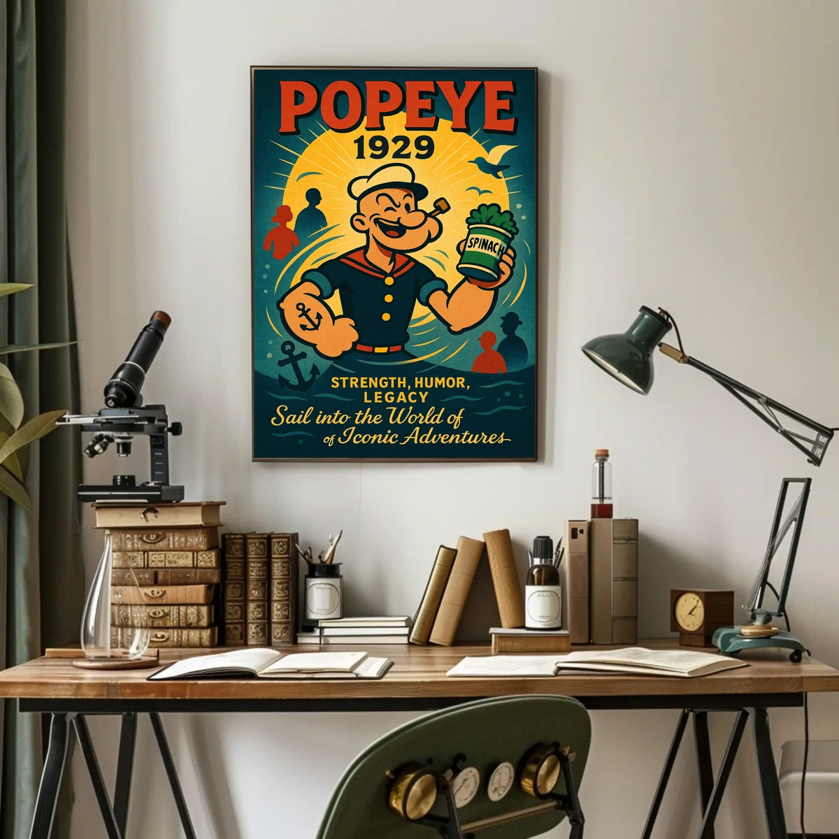 Popeye 1929 Art Poster POP-120