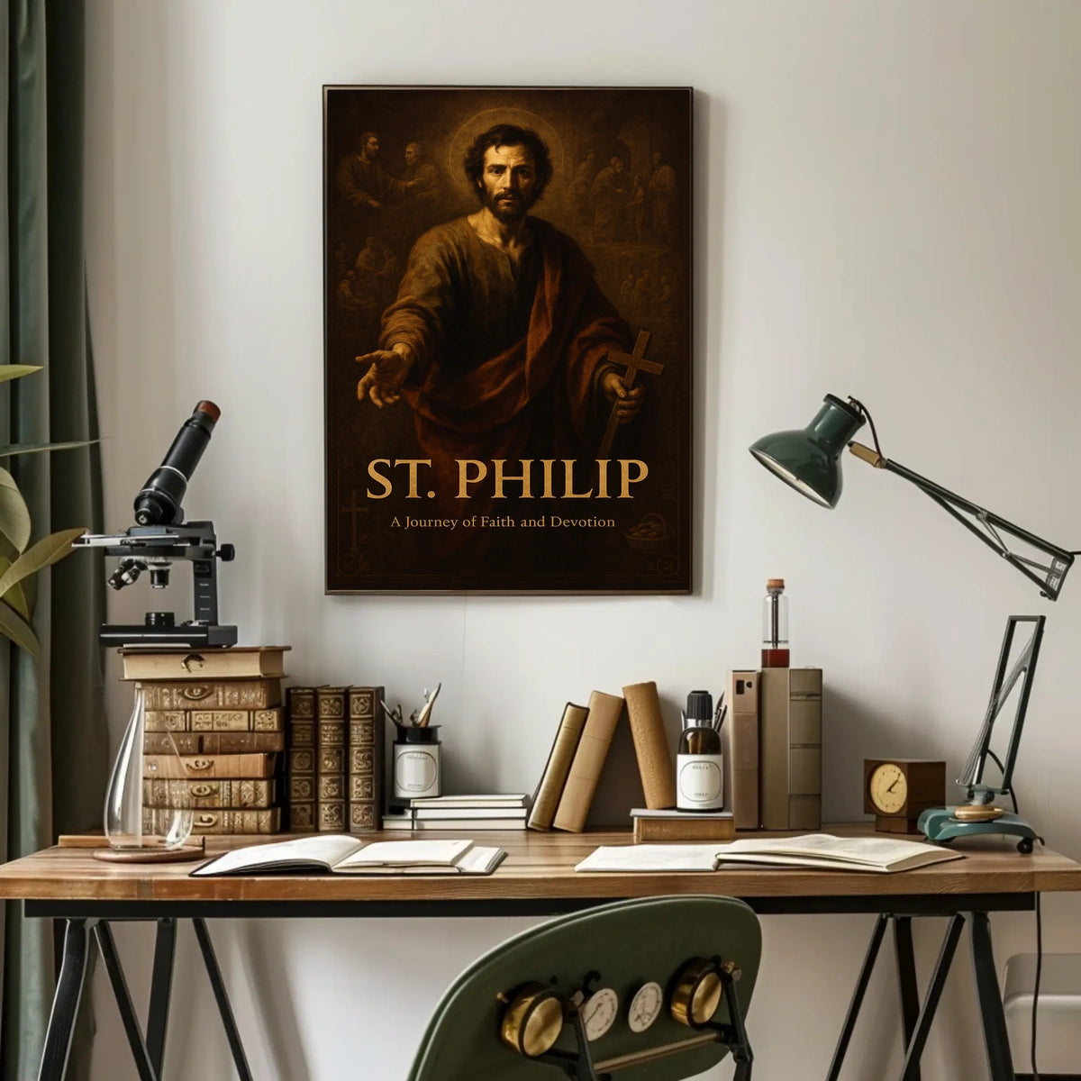 St. Philip A Journey Of Faith Poster