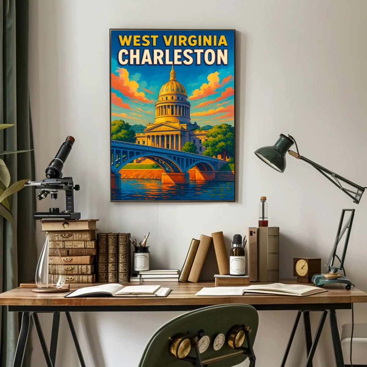 Charleston, West Virginia Poster