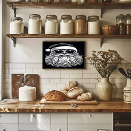 Cool Santa Vibes Poster