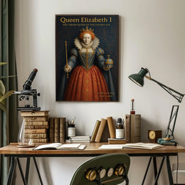 Queen Elizabeth I The Virgin Queen Poster