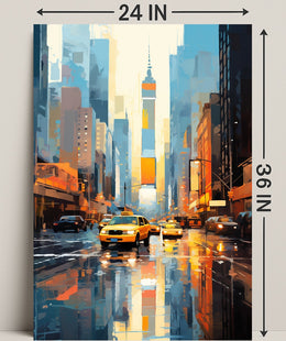 Urban Reflections Poster PosterGoat