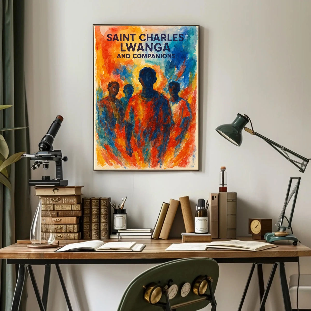 Saint Charles Lwanga And Companions Poster