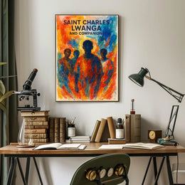 Saint Charles Lwanga And Companions Poster