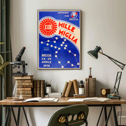 Mille Miglia XXIII Poster