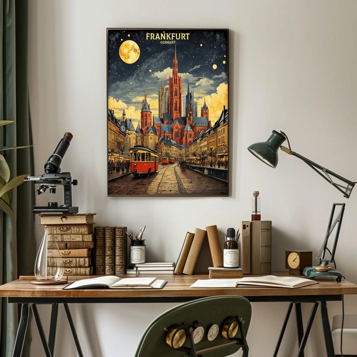 Frankfurt by Night Poster