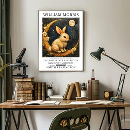 William Morris Exhibition Fantasy or Mythology Poster