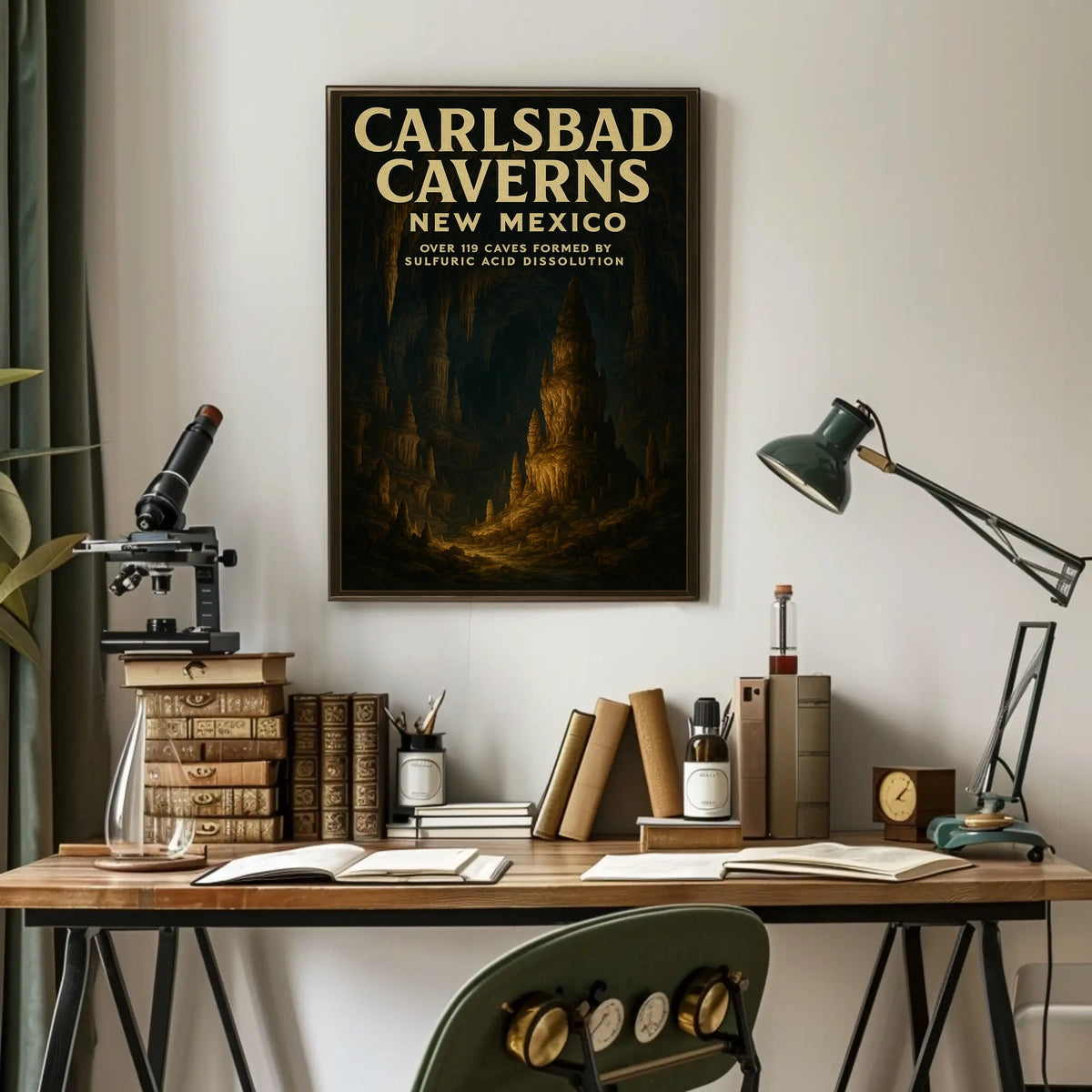 Carlsbad Caverns New Mexico Poster