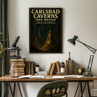 Carlsbad Caverns New Mexico Poster