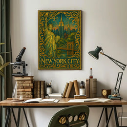 Eclectic Abstract Art Poster for Modern Spaces