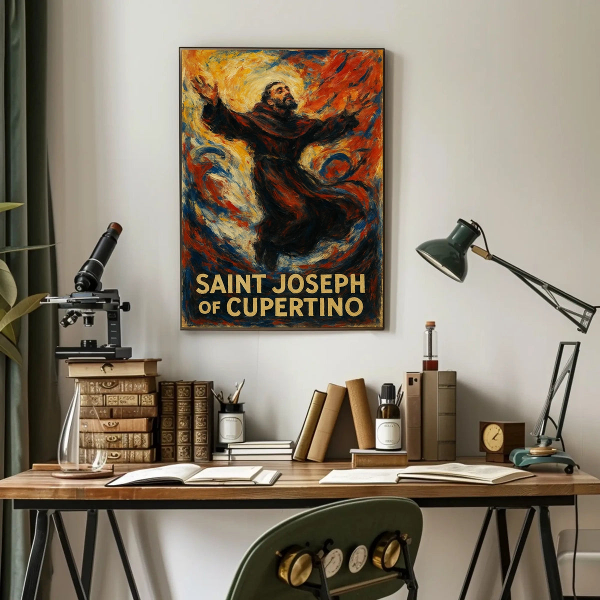 Saint Joseph of Cupertino Poster