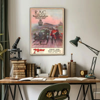 R.A.C. International Tourist Trophy Race 1929 Poster