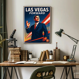 Las Vegas Forward Poster PosterGoat