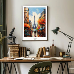 Paris In Autumn Poster