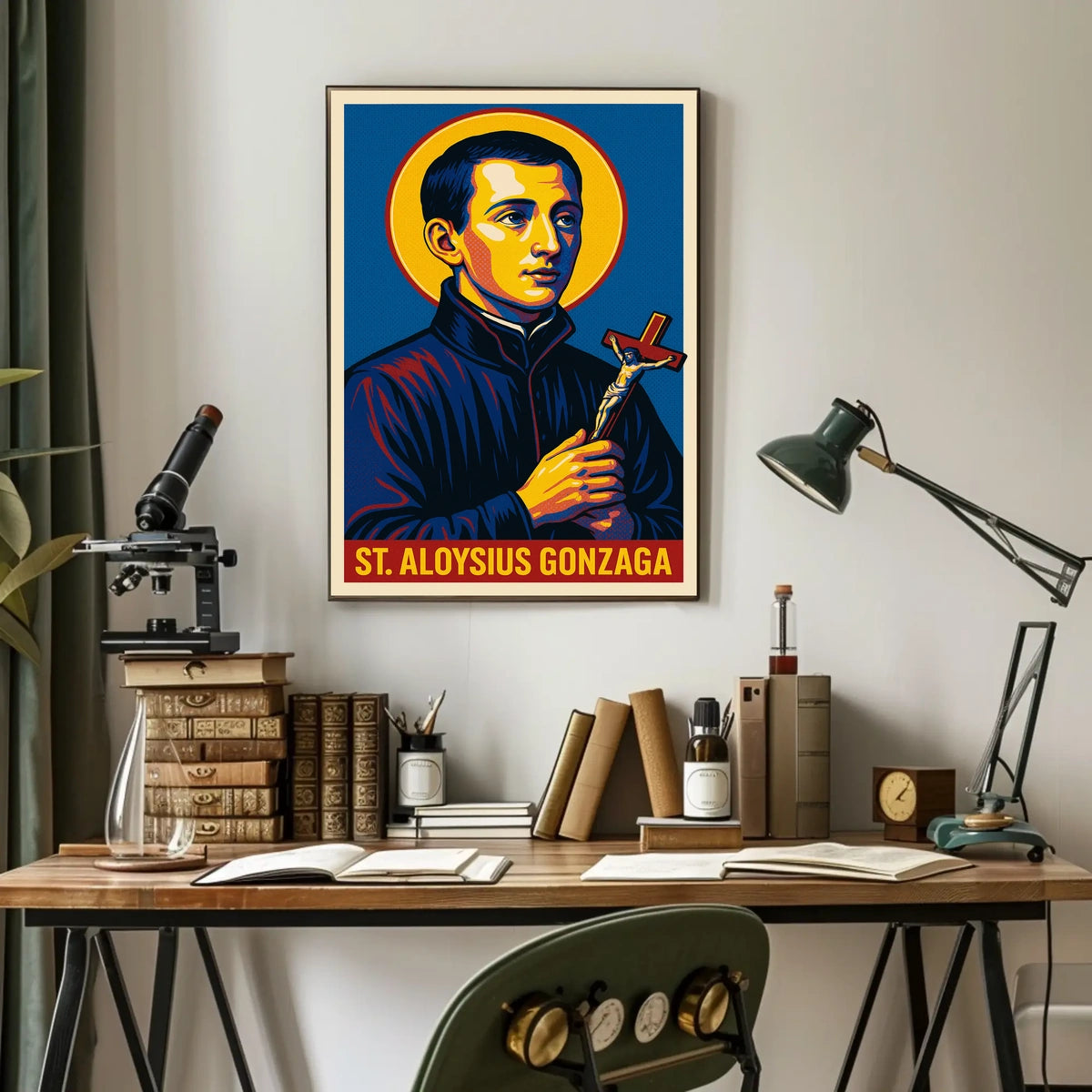 St. Aloysius Gonzaga Poster