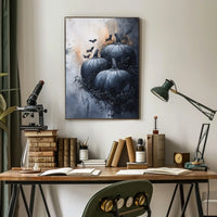 Halloween Spooky Scene Artistic Abstract or Pop Culture Poster