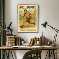 Jim Thorpe Legendary Athlete Jim Thorpe Poster