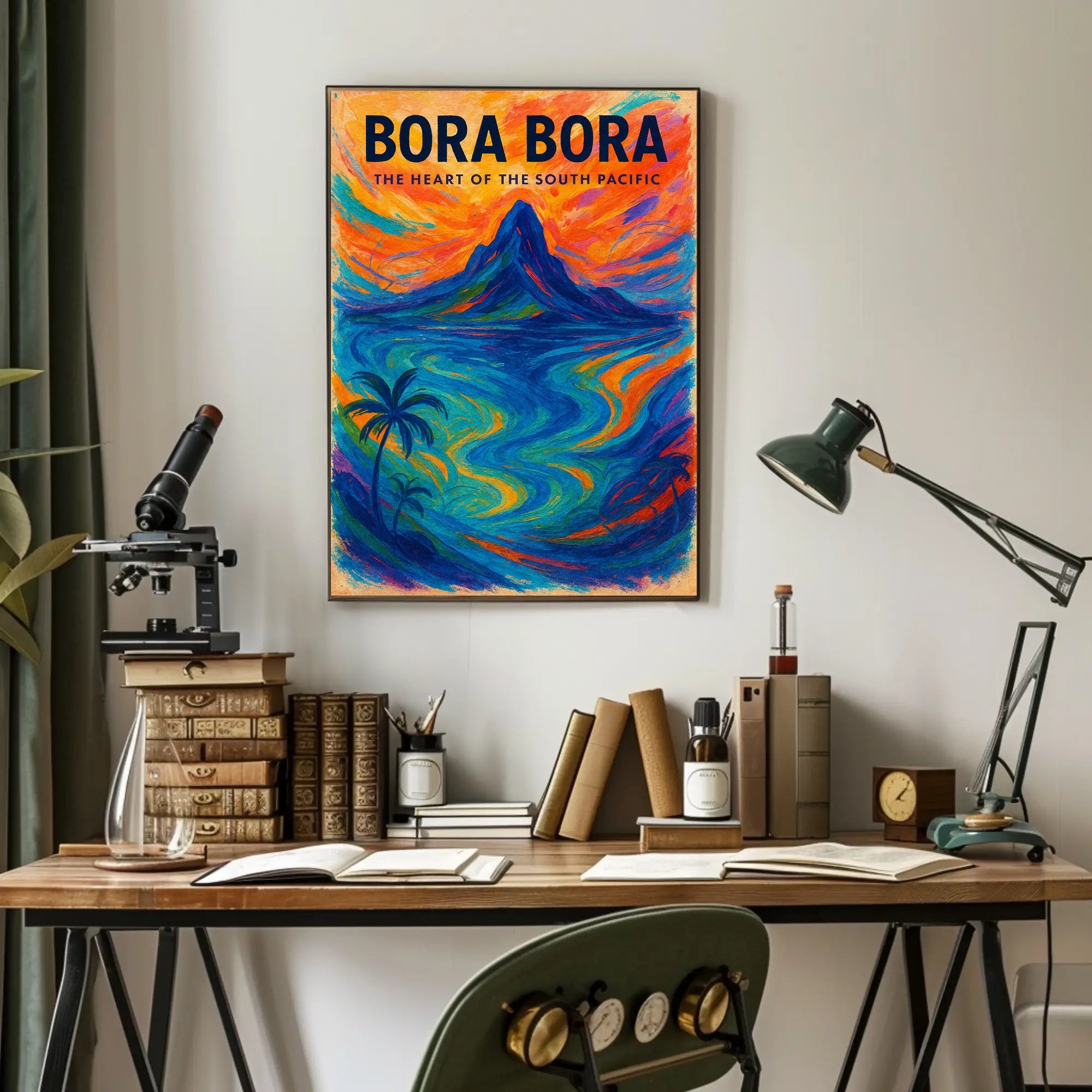 Bora Bora Paradise: Exotic Travel Poster PosterGoat