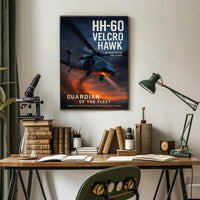 HH-60 Velcro Hawk Poster PosterGoat