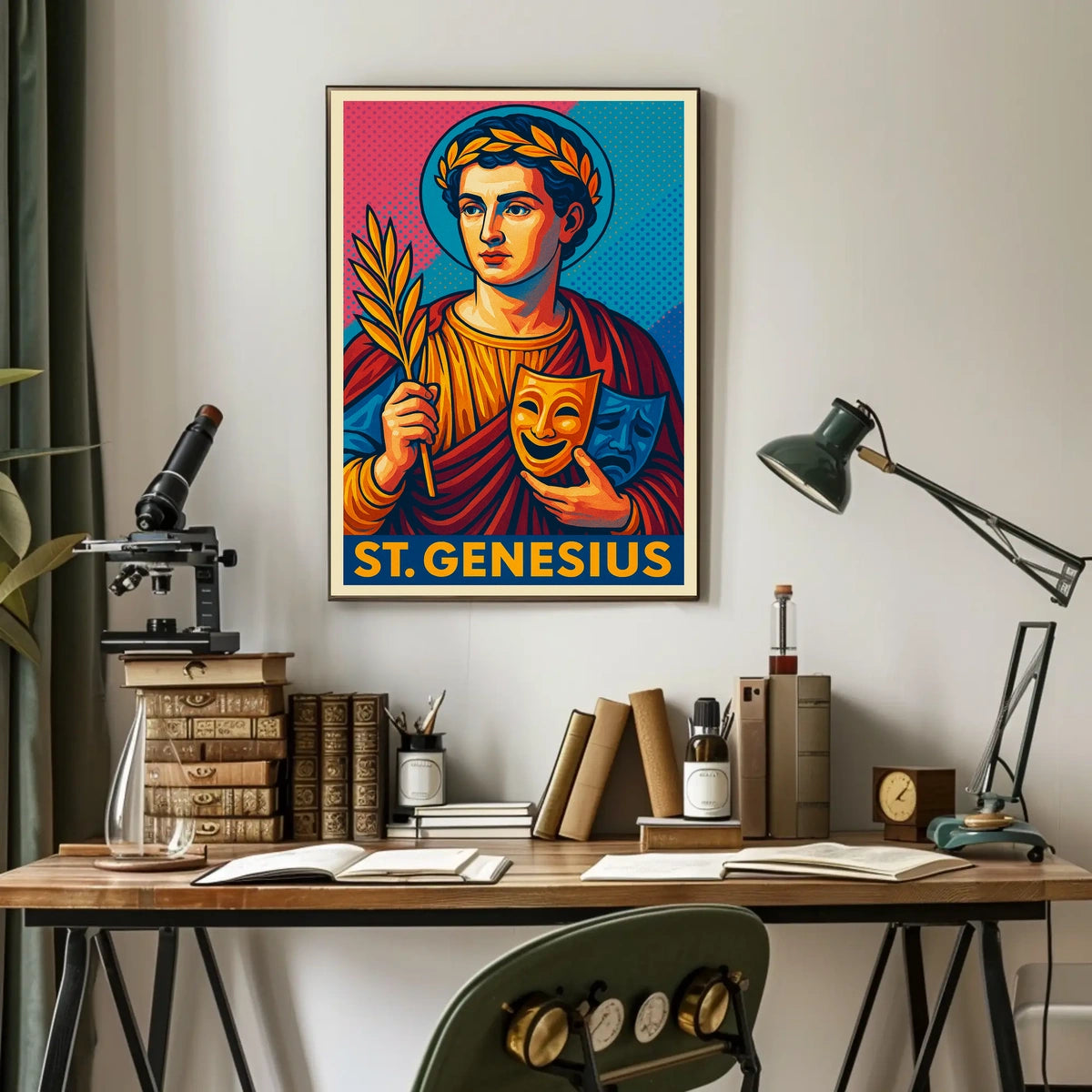 St. Genesius Poster
