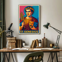 St. Genesius Poster