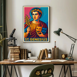 St. Genesius Poster