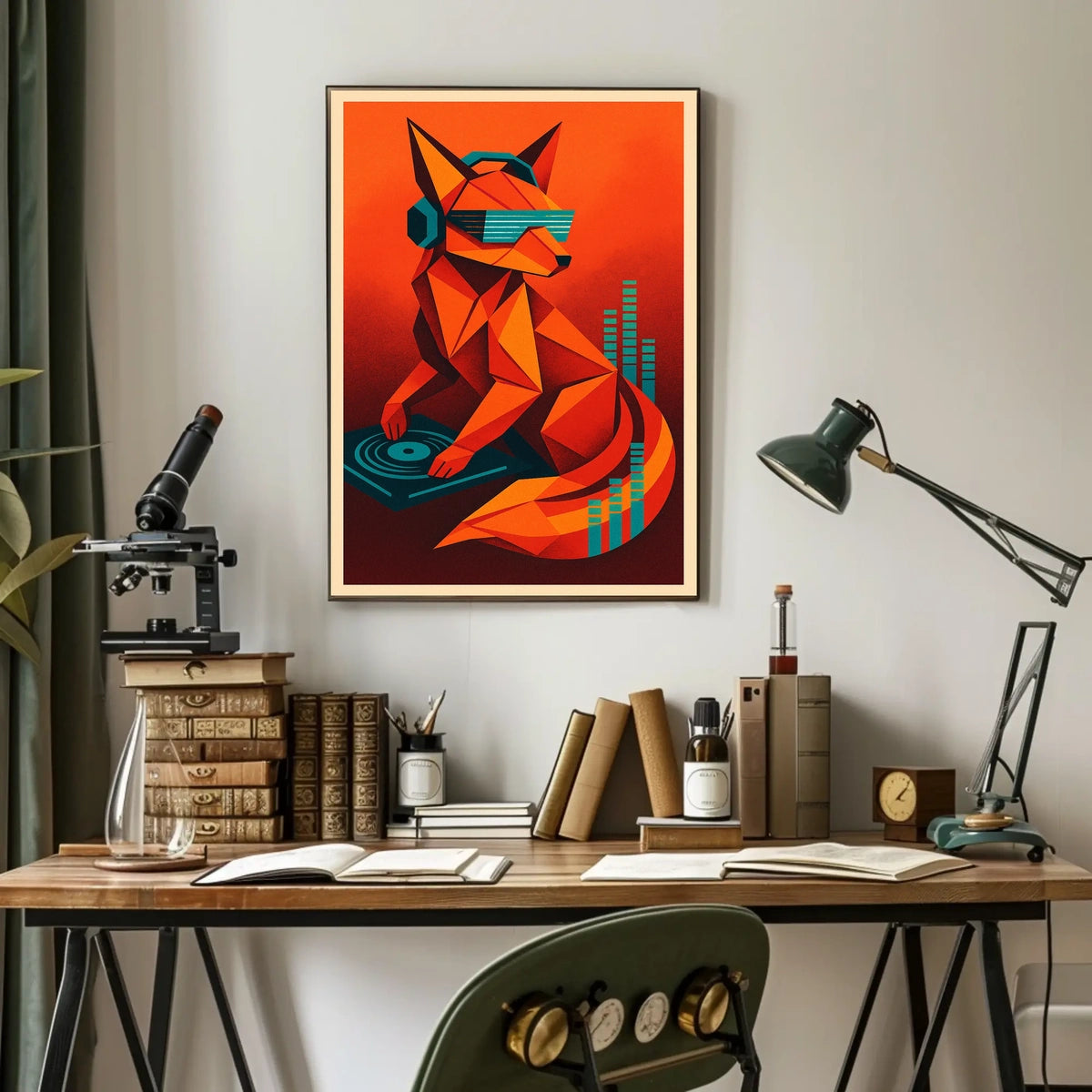 The Dj Fox Poster