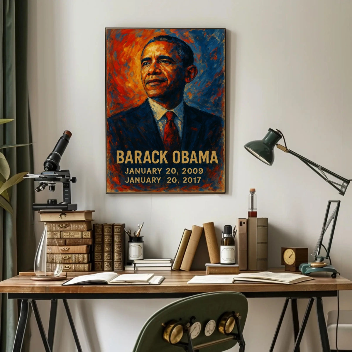 Barack Obama Presidential Tenure Poster