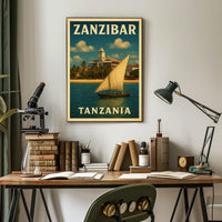 Zanzibar Travel Poster