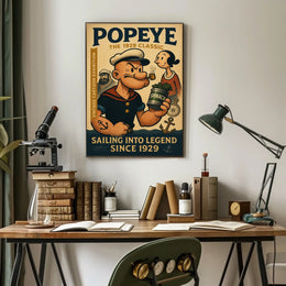 Popeye 1929 Art Poster POP-100