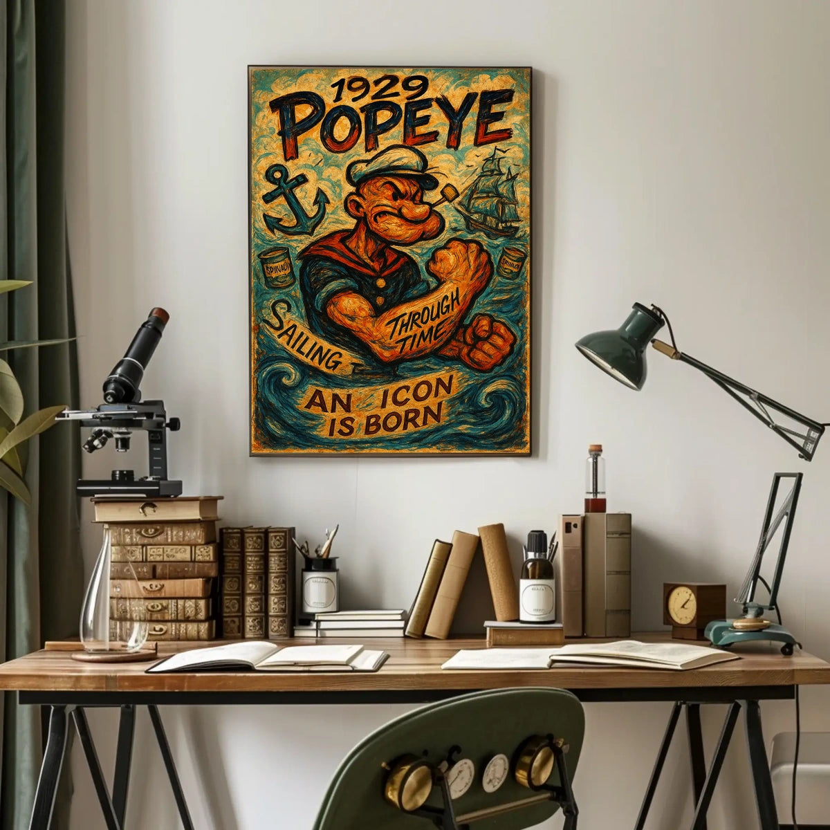 Popeye 1929 Art Poster POP-38
