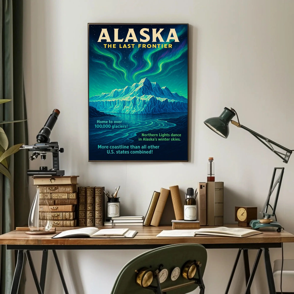Alaska The Last Frontier Poster