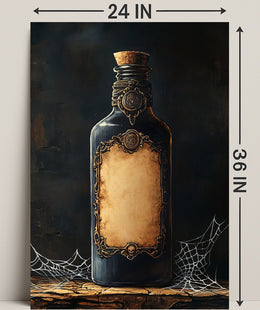 Mysterious Elixir Bottle Poster