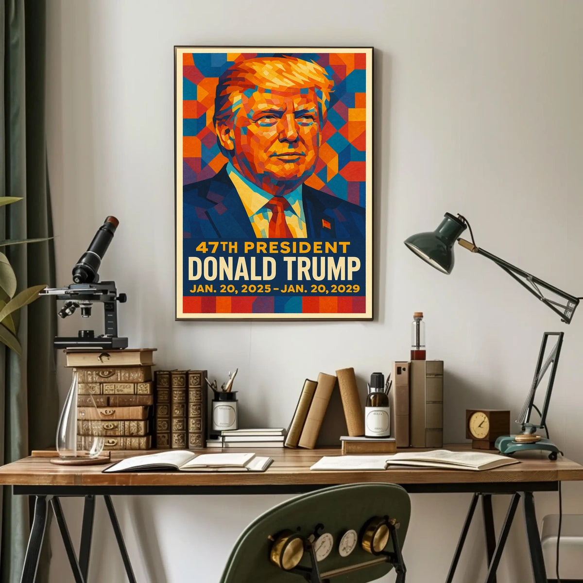 Donald Trump 47th President Poster