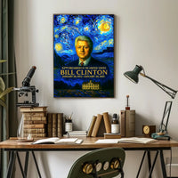 Bill Clinton 42nd President of the United States Presidential Masterpiece Series Poster
