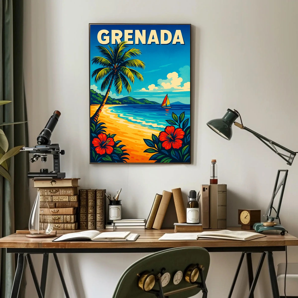 Grenada Paradise Poster