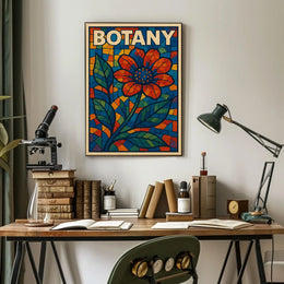 Vibrant Botany Poster
