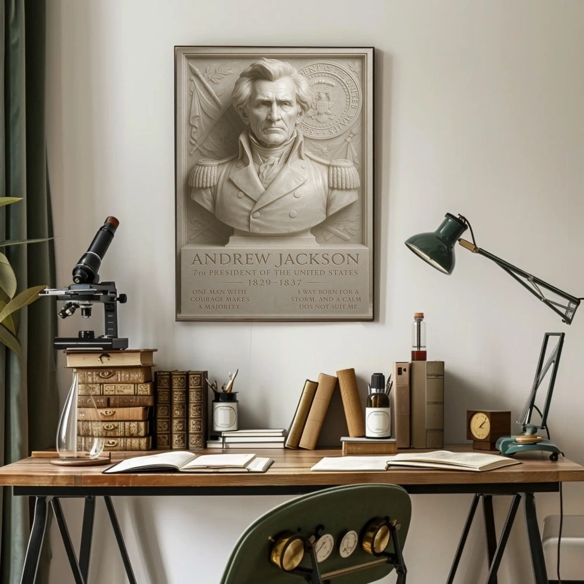 Andrew Jackson 7th President Poster