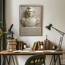 Andrew Jackson 7th President Poster