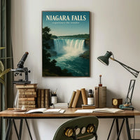 Niagara Falls Experience the Wonder Poster