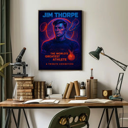 Jim Thorpe Legendary Athlete Poster