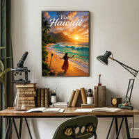 Visit Hawaii Poster PosterGoat