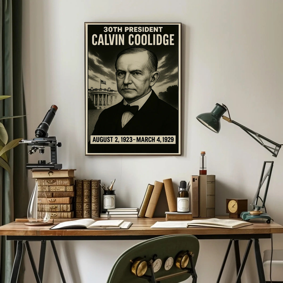 Calvin Coolidge 30Th President Poster